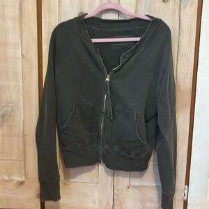 Nili lotan distressed sweatshirt. No size tag but fits like size M.